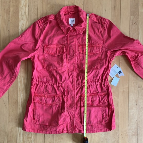 NWT Tall GAP field utility jacket spring medium MT tall - Picture 10 of 13